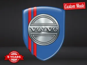 Volvo Etiqueta Impermeable Premium Profesional Minimalista